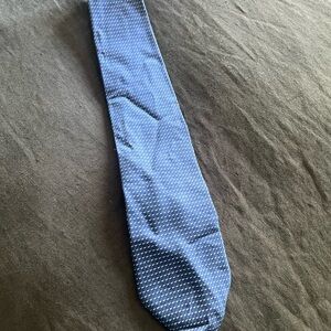 Classic Blue Textured Men's Tie